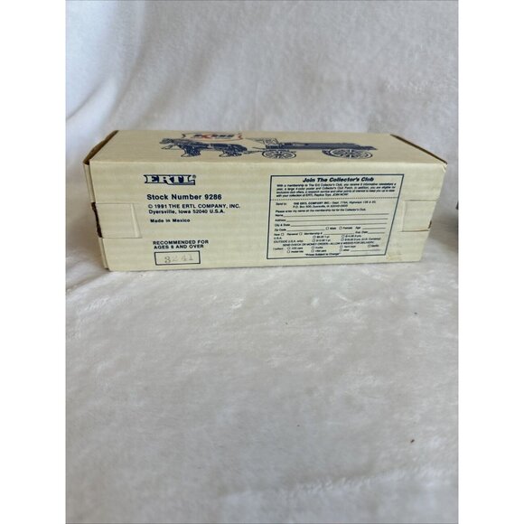 1991 Ertl Kerr Mcgee Die Cast Horse & Tanker Fuel Tank Bank In Box. #9286 - Picture 9 of 12